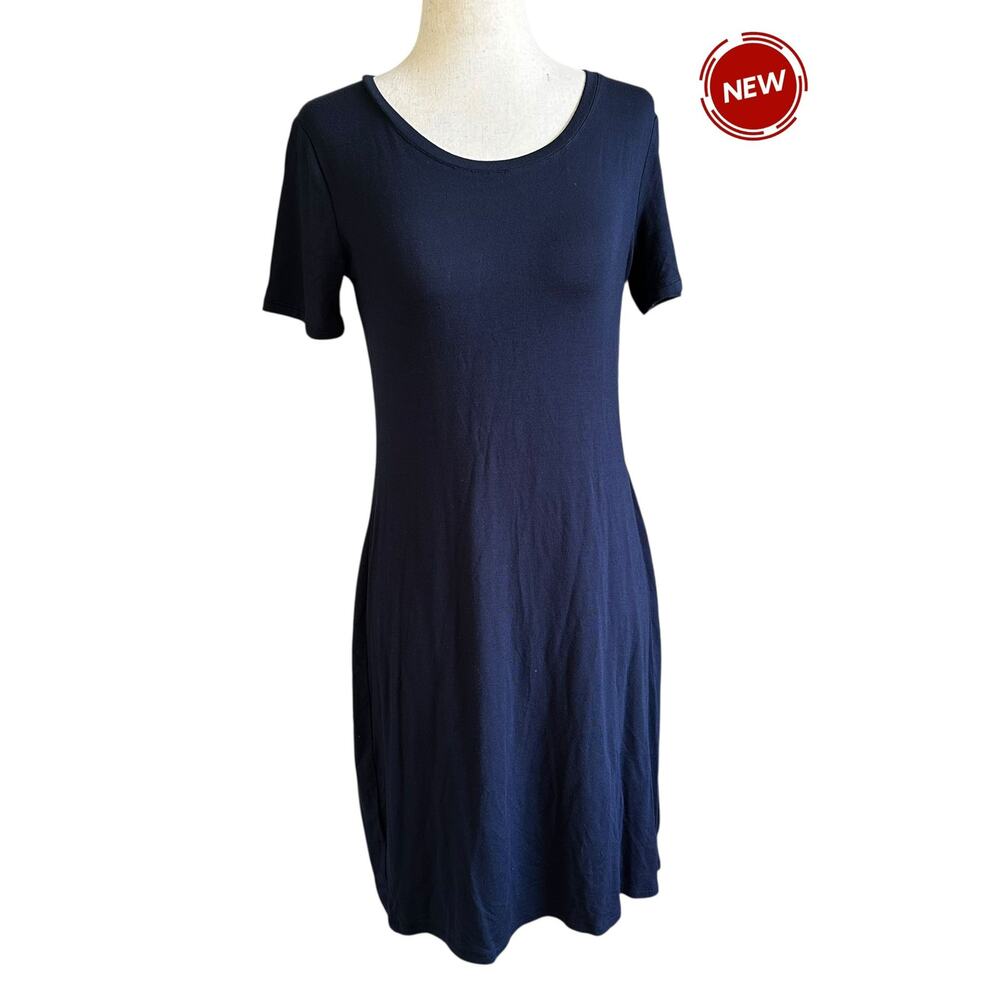 Daily Ritual Blue T-Shirt Dress Women's Size XS NWT| 12-19